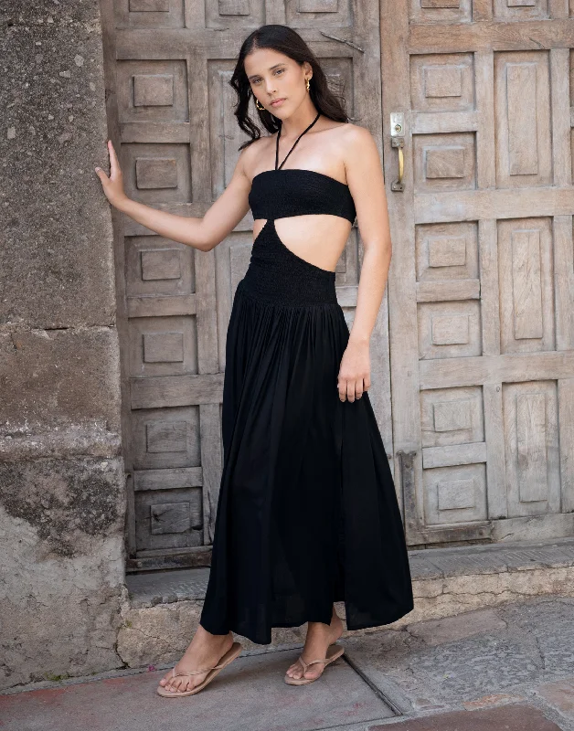 Tropez Maxi Dress by Tiare Hawaii - Black