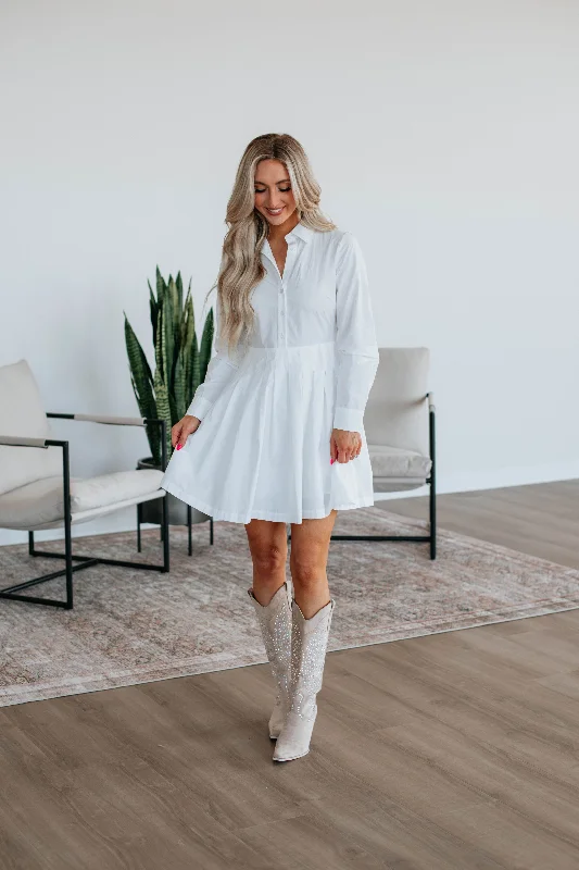 Stacia Button Down Dress