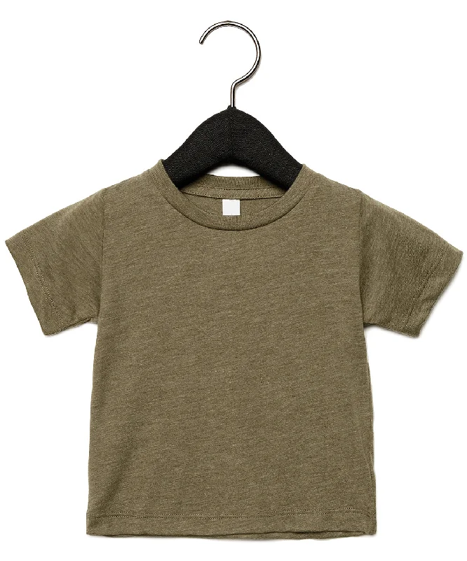 Olive Triblend - Baby triblend short sleeve tee