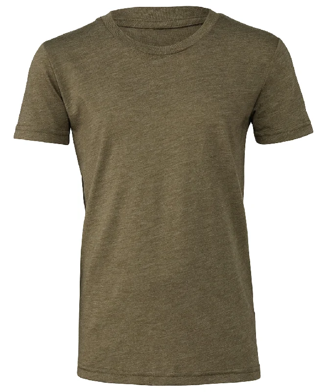 Olive Triblend - Youth triblend short sleeve tee