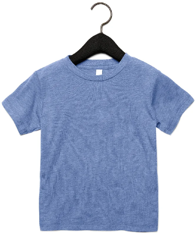 Blue Triblend - Toddler triblend short sleeve tee