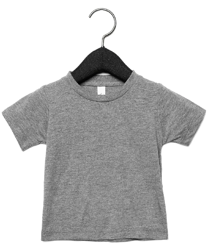 Grey Triblend - Baby triblend short sleeve tee