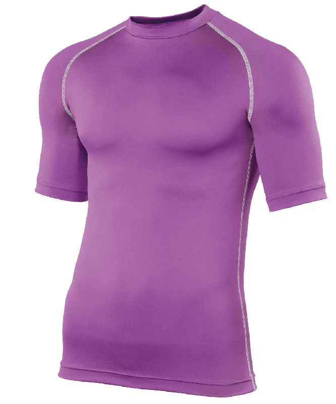 Purple - Rhino baselayer short sleeve