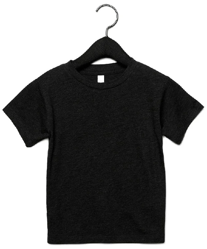 Charcoal-Black Triblend - Toddler triblend short sleeve tee