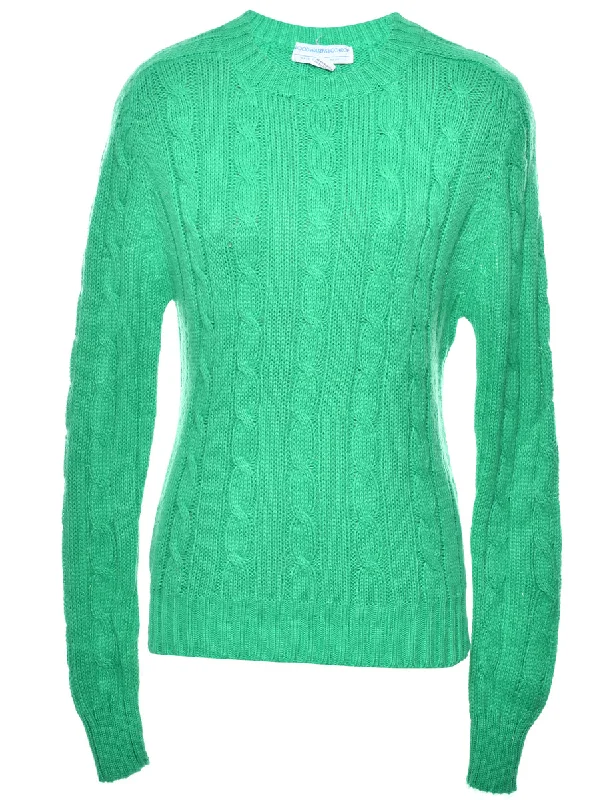 Cable Knit Jumper - S