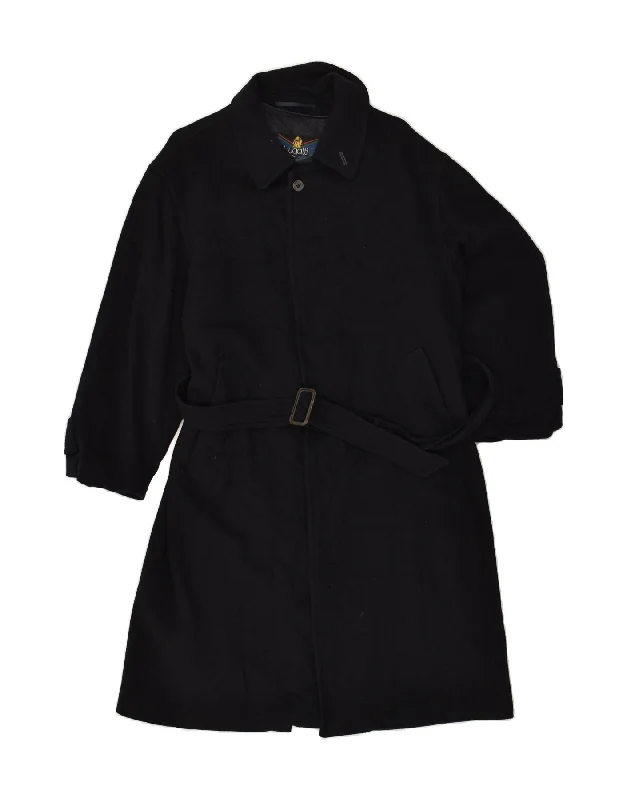 BUGATTI Womens Overcoat UK 14 Medium Navy Blue