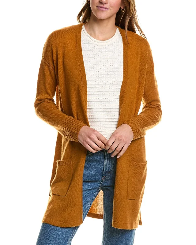 Hannah Rose Wool & Cashmere-Blend Cardigan