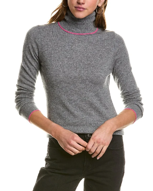 InCashmere Turtleneck Cashmere Sweater