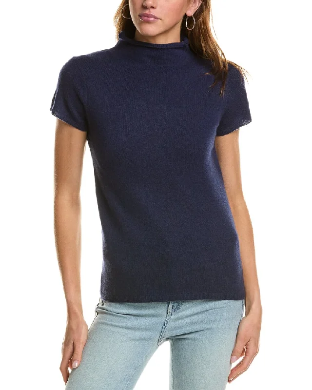 InCashmere Turtleneck Cashmere T-Shirt