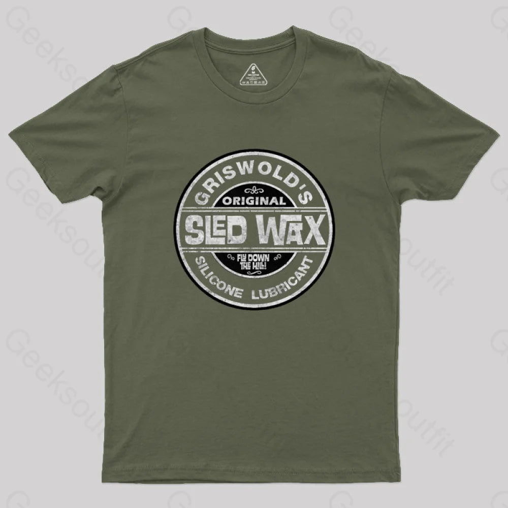 Griswold's Sled Wax Geek T-Shirt