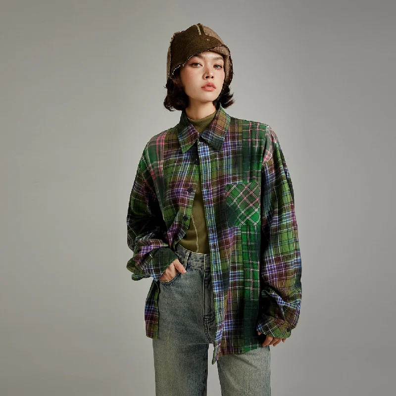 Printed Check Shirt