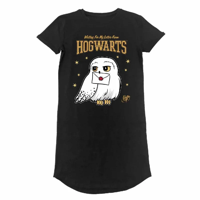 Hp Hogwarts Letter Ladies T-Shirt Dress